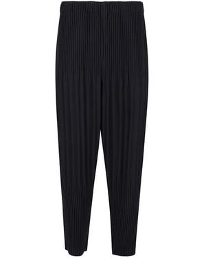 Homme Plissé Issey Miyake Pleated Pants - Black