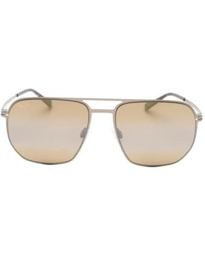 Maui Jim Double-Bridge Sunglasses - Natural