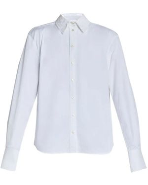 Erdem Camicia Con Ricamo - Bianco