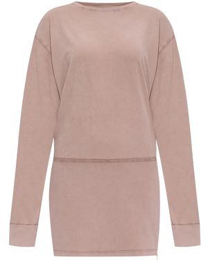 DSquared² Long-Sleeve Jersey Dress - Pink