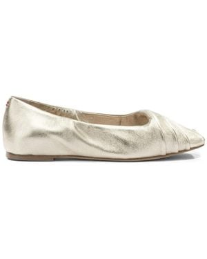Halmanera Knotted Ballet Flat - White