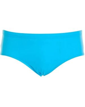 DSquared² Maillot De Bain À Logo Imprimé - Blue