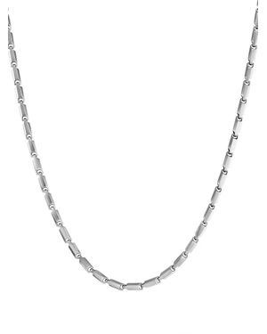 David Yurman Collier Faceted Link En Sterling (3 Mm) - Metallic