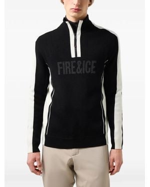 Bogner Fire + Ice Pull Laurens À Logo En Jacquard - Noir