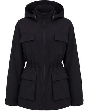 The Upside Freddie Drawstring Jacket - Black