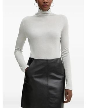 BOSS Pull Elavu À Manches Longues - Grey