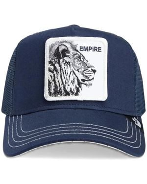 Goorin Bros Lion-Patch Trucker Hat - Blue