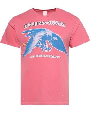 MadeWorn Rolling Stones グラフィック Tシャツ - ピンク