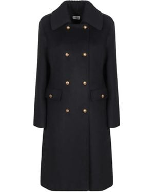 P.A.R.O.S.H. Double-Breasted Coats - Negro