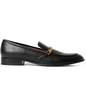 Stella McCartney Falabella Chain Loafers - Black