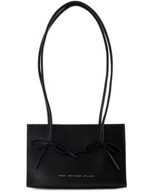 Chylak Leather Tote Bag - Black