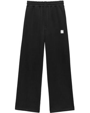 MSGM ロゴパッチ ジョガーパンツ - ブラック