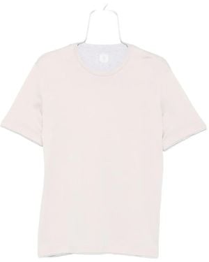 Eleventy Cotton Crew-Neck T-Shirt - White