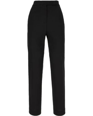 Max Mara High Waist Pantalon - Zwart