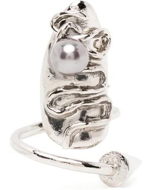 Limi Feu Anillo Nail - Blanco
