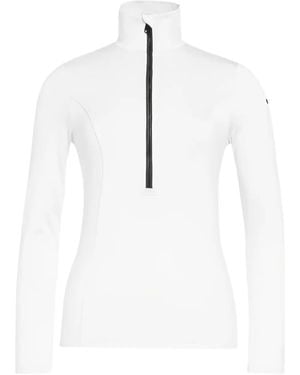 Goldbergh Top Da Sci Serena Con Zip - Bianco