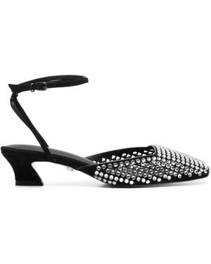 Lola Cruz 40Mm Pia Pumps - White