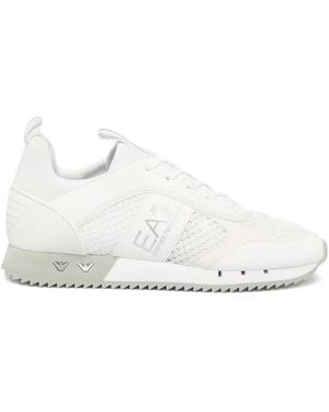 EA7 Sneakers Con Inserti - Bianco