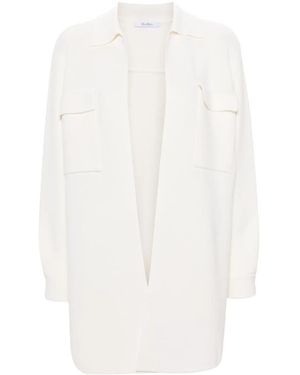 Max Mara Chaqueta Bu カーディガン - ホワイト