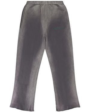 THIRTEENTH STUDIO Logo-Embroidered Track Trousers - Grey