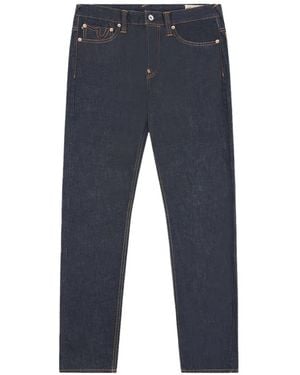 Evisu Jeans Mit Möwen-Print - Blau
