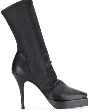 Rick Owens High Heeled Boots - Black