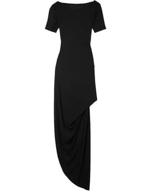 Jacquemus La Robe Sole Long Dress - Black