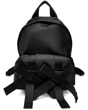 Simone Rocha Bow-Detail Backpack - Black