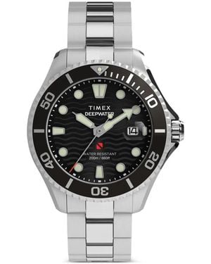 Timex Deepwater Meridian Armbanduhr 44Mm - Grau