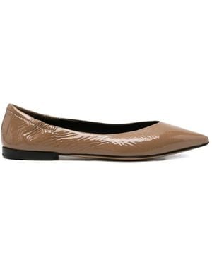 Pomme D ́Or Ingrid 1000 Pointed Ballet Flats - White