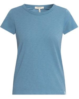 Rag & Bone Crew-Neck T-Shirt - Blue