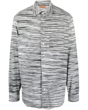 Missoni アブストラクトパターン シャツ - グレー