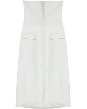 Gloria Coelho Abito Blazer - Bianco