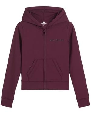 Juicy Couture Sudadera Con Capucha Y Logo - Morado