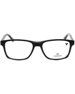 Lacoste Rectangle-Frame Glasses - Black