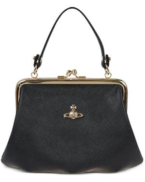 Vivienne Westwood Granny Frame Tote Bag - Black