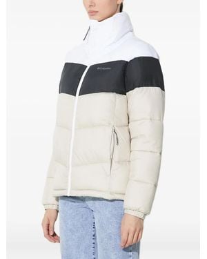 Columbia Colour-Block Puffer Jacket - White