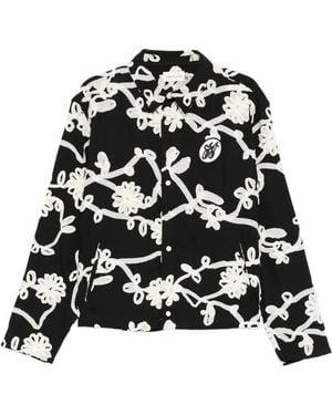 Honor The Gift Chemise À Motif Floral - Black