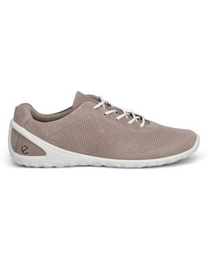 Ecco Biom Lite Perforated Trainers - Grey