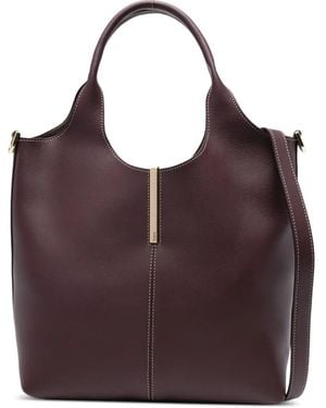 Tod's Bolso shopper de piel - Morado