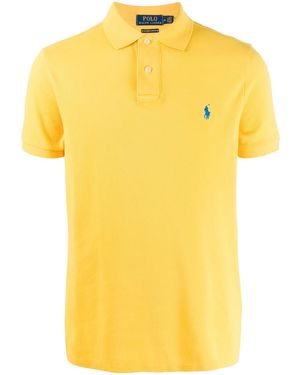Polo Ralph Lauren ピケ ポロシャツ - イエロー