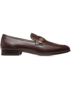 Bally Suisse leather loafers - Marrón
