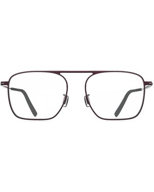 Blackfin Palisades Brille Mit Eckigem Gestell - Rot