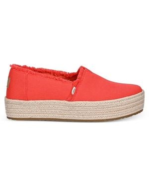 TOMS Valencia Espadrilles - Red