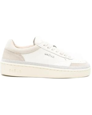 GHŌUD Pads Glitter-Detail Sneakers - White