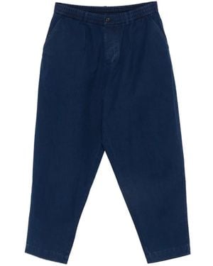 Universal Works Pantalones Plisados - Azul