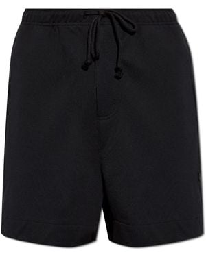 Y-3 フレンチテリー ショートパンツ - ブラック