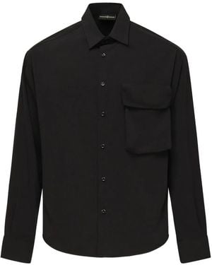 Giuliano Galiano Pocket Shirt - Black