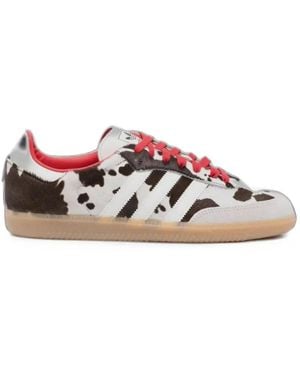 adidas Samba Og Animal-Print Sneakers - White