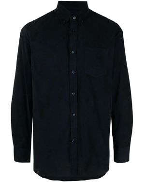 Paul & Shark Camicia A Maniche Lunghe - Blu